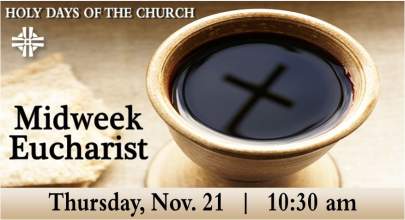 Holy Day Midweek Eucharist Service