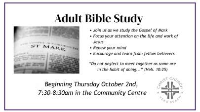 Adult Bible Study