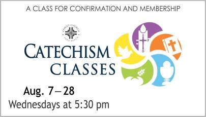 Catechism Classes at Christ Church