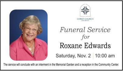 Funeral Service for Roxane Edwards